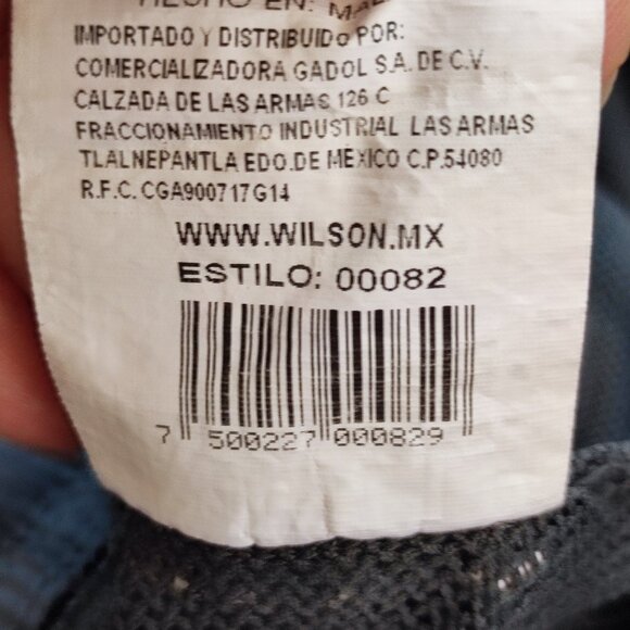 Wilson active wear tennis shorts men's size L grey with embroidered brand logo - Picture 6 of 11